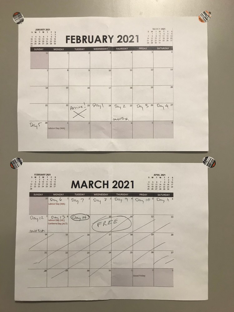 wall calendar
